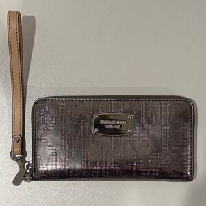 Michael Kors Iridescent Checkered Wallet